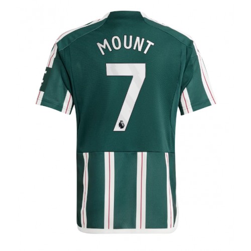 Maillot de foot Manchester United Mason Mount #7 Extérieur 2023-24 Manches Courte